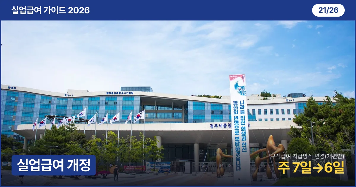 정부세종청사 정문