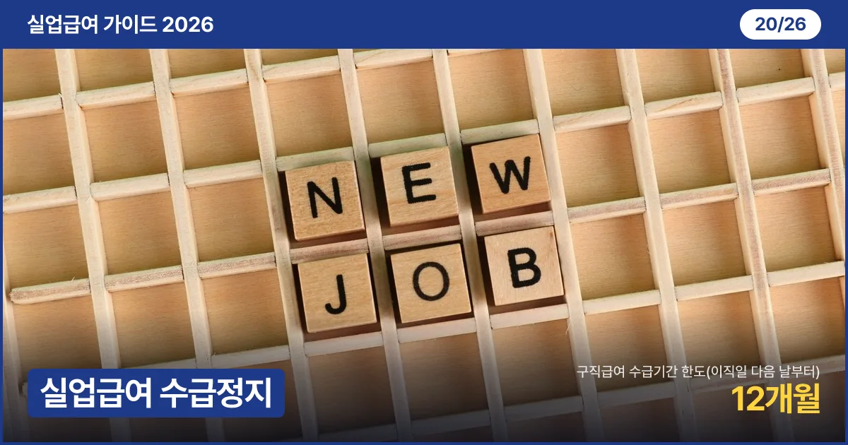 나무 블록으로 'new job' 글자를 맞춘 모습