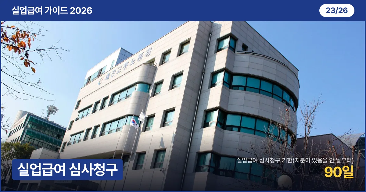 대전 고용노동부 청사 건물